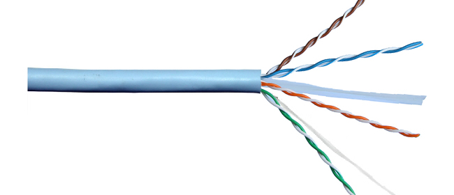 六类非屏蔽双绞线(23AWG)